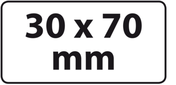 30 x 70 mm