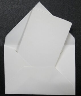 500 ex. Blanco Kaarten 4 pag. 9 x 13,5 cm Oud Hollands