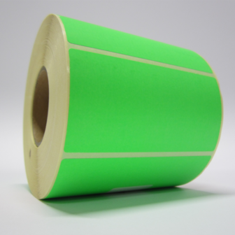 2.000 ex. 50 x 100 mm Fluor Groen